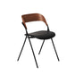 Trace Dining Chair - Leather/Walnut