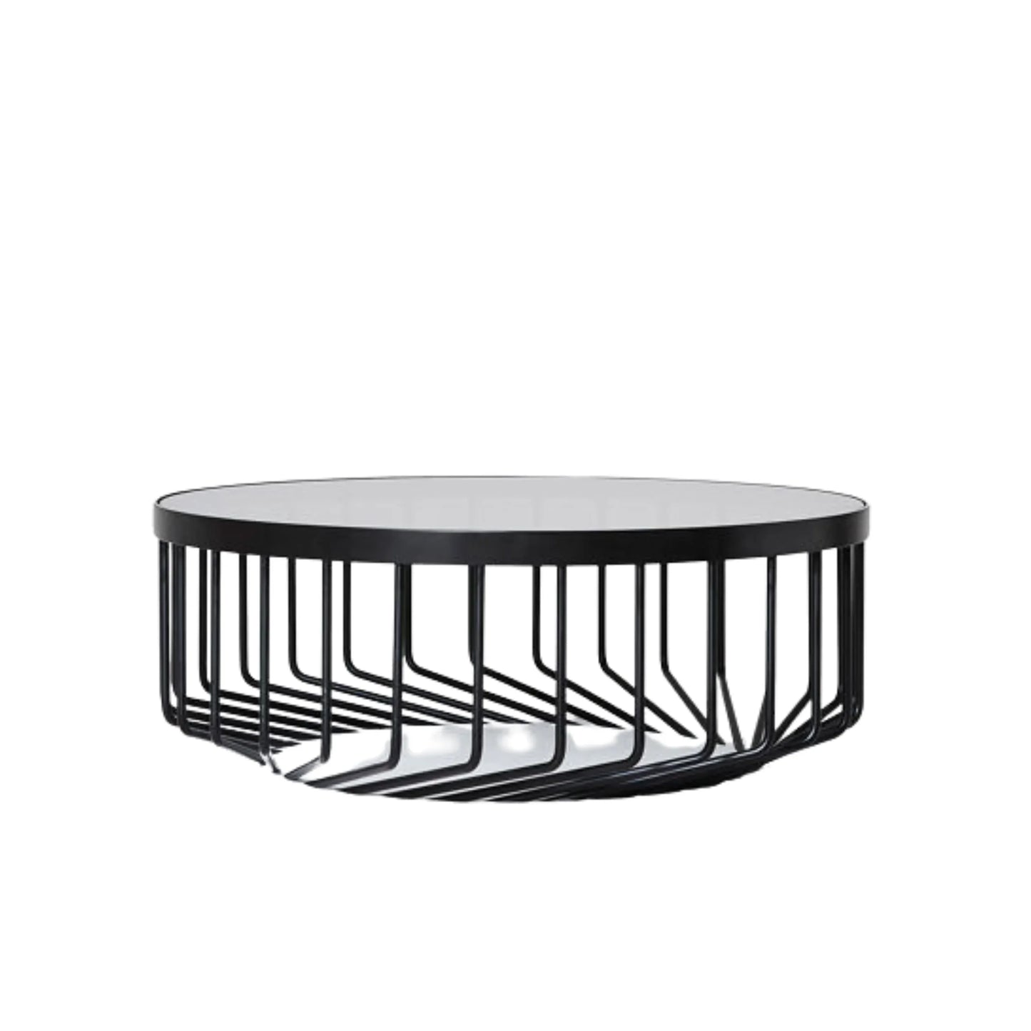 Helix Coffee Table - Black/Smoke