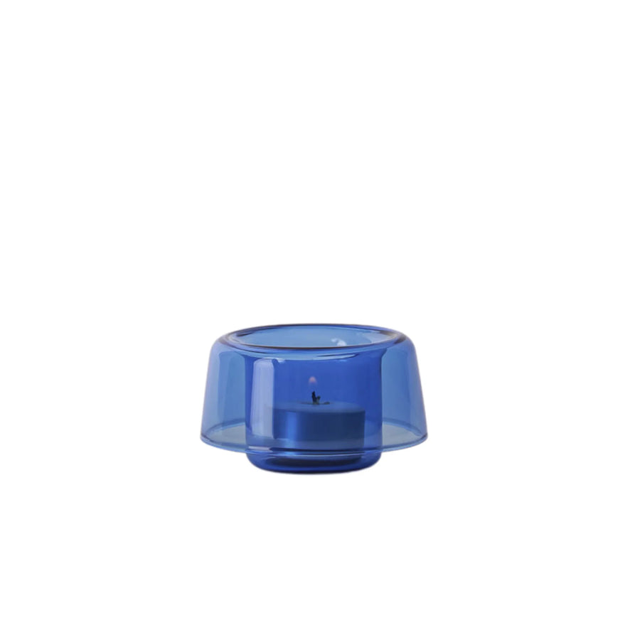 Cascade Tealight Holder - Cobalt