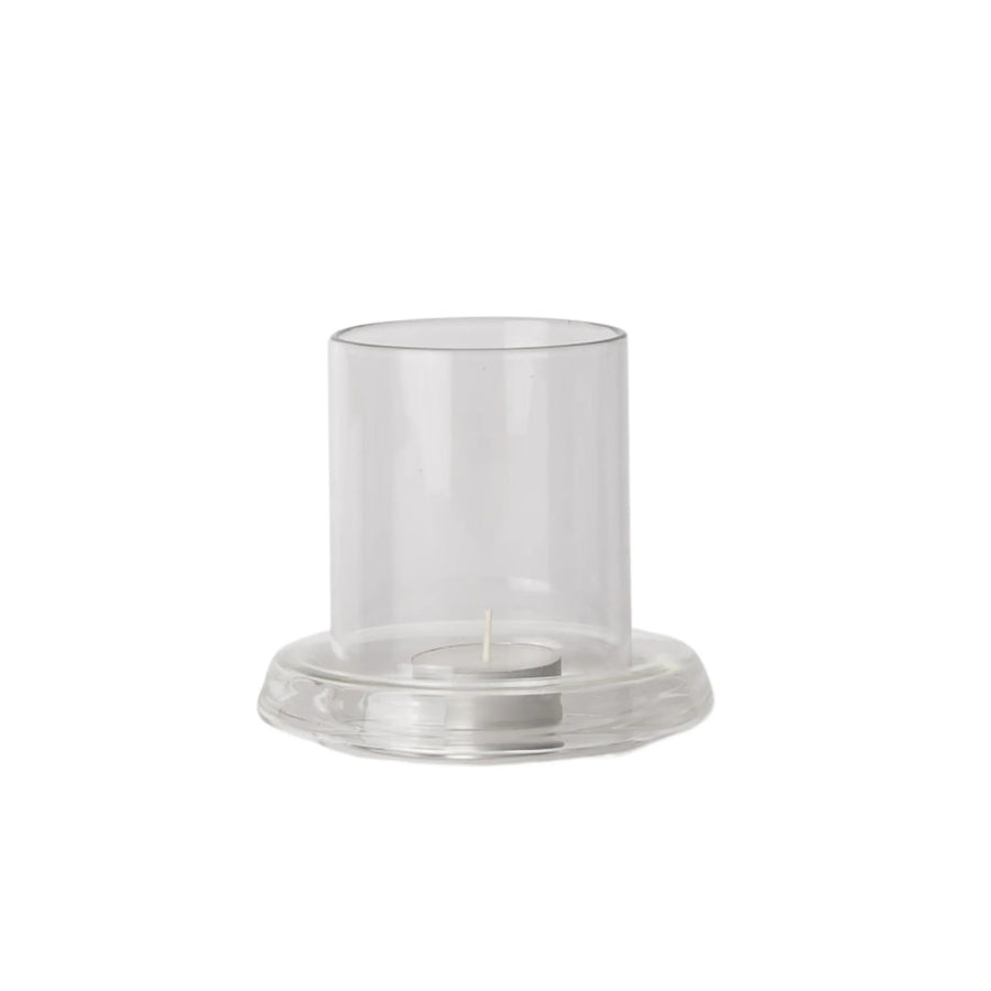 Cascade Hurricane Lamp Small - Clear