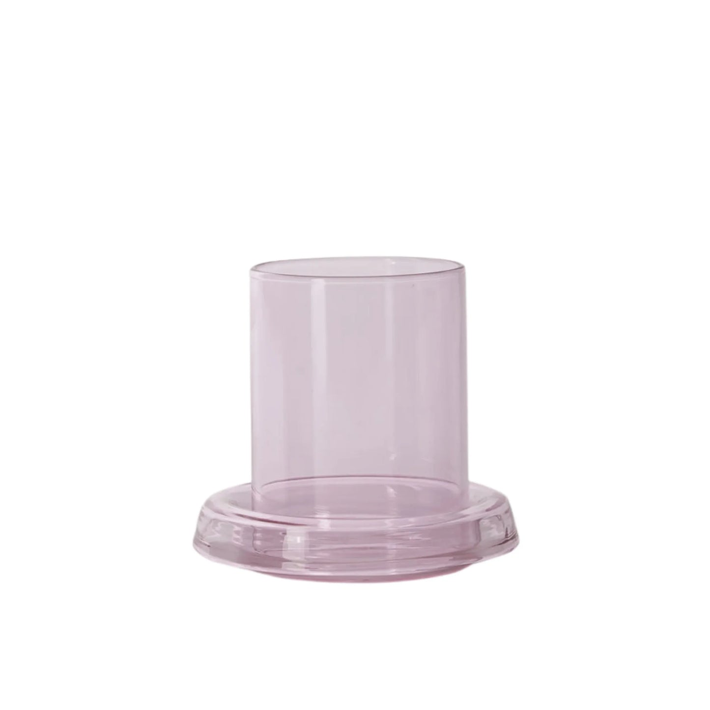 Cascade Hurricane Lamp Small - Rose