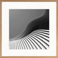 Contours III Print 87cm x 107.6cm Whitewash Oak Frame