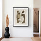 Clevedon Abstract III Print 87cm x 107.6cm Black Frame