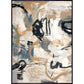 Darlana Abstract I Canvas Print 104.8cm x 145.8cm Black Frame