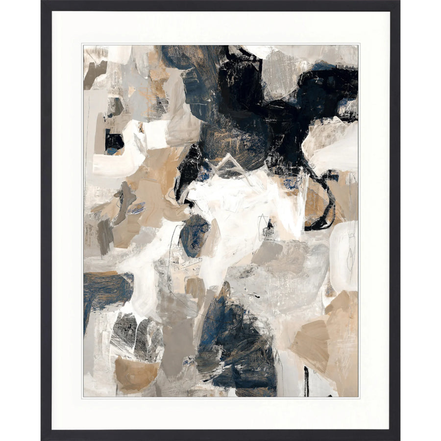 Darlana Abstract II Print 100cm x 140cm Black Frame