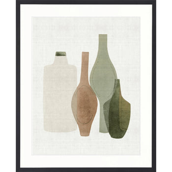 Modesto Vessel II Print 87cm x 107.6cm Black Frame