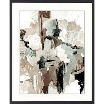 Ori Cubes IV Print 63cm x 82cm Black Frame