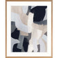 Havana Abstract I Giclee Print 100cm x 140cm Whitewash Oak Frame