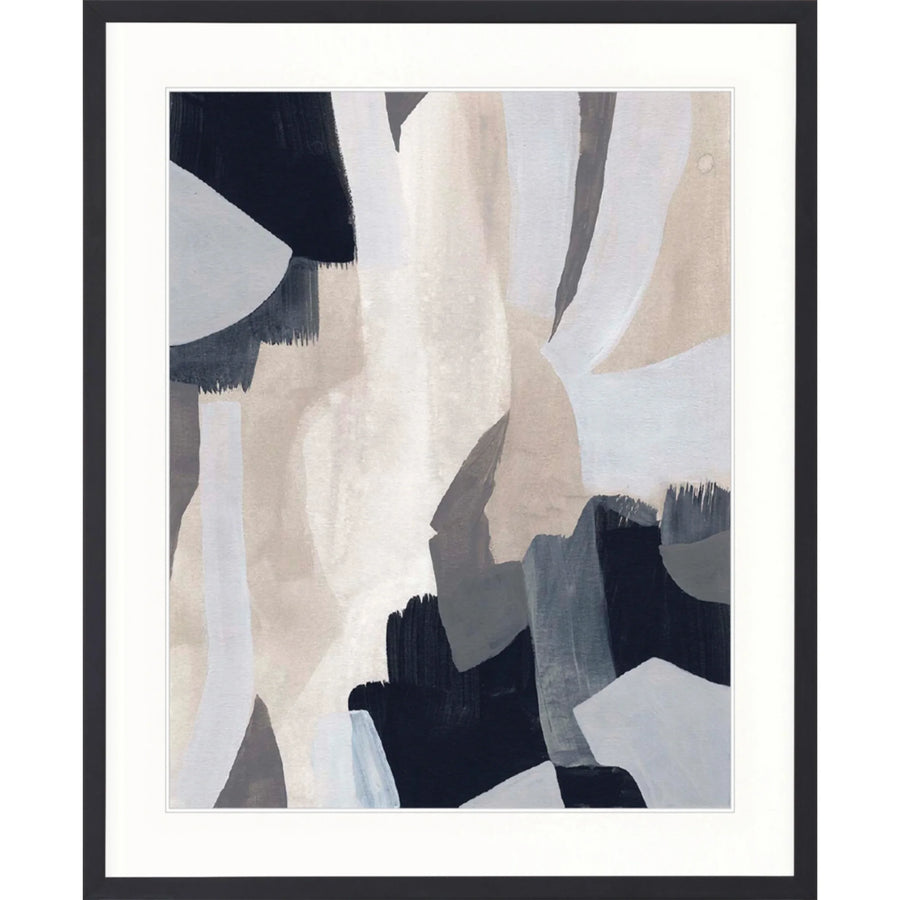 Havana Abstract II Giclee Print 87cm x 107.6cm Black Frame