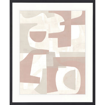 Desert Moon IV Print 87cm x 107.6cm Black Frame