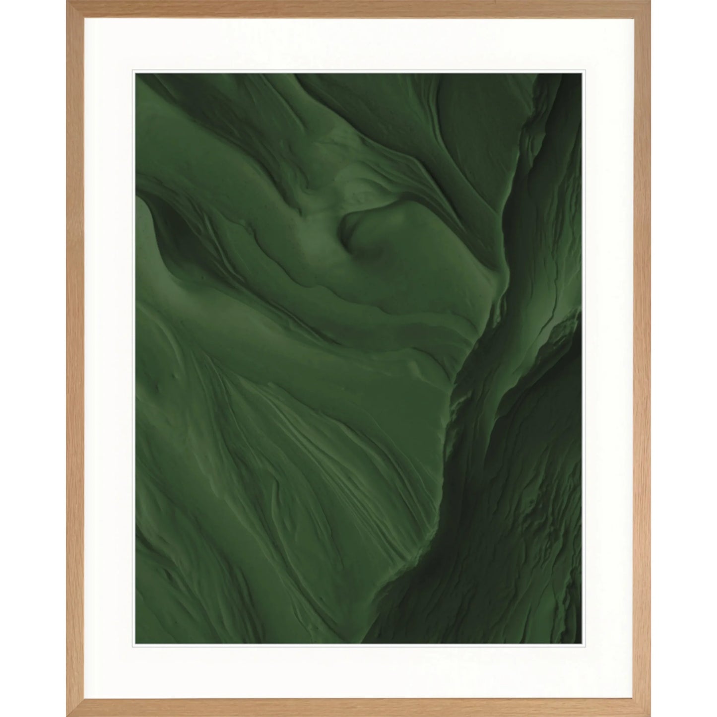 Suri II Print 100cm x 140cm Whitewash Oak Frame