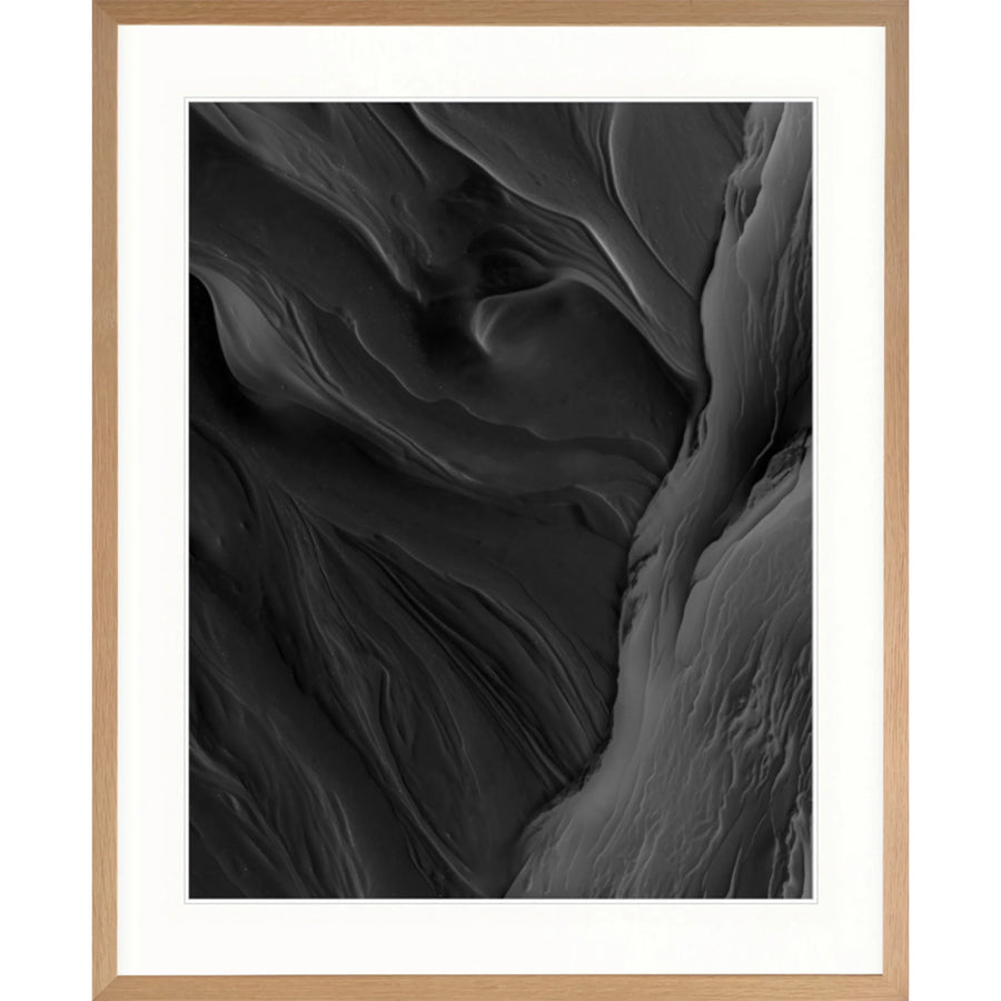 Suri III Print 87cm x 107.6cm Whitewash Oak Frame