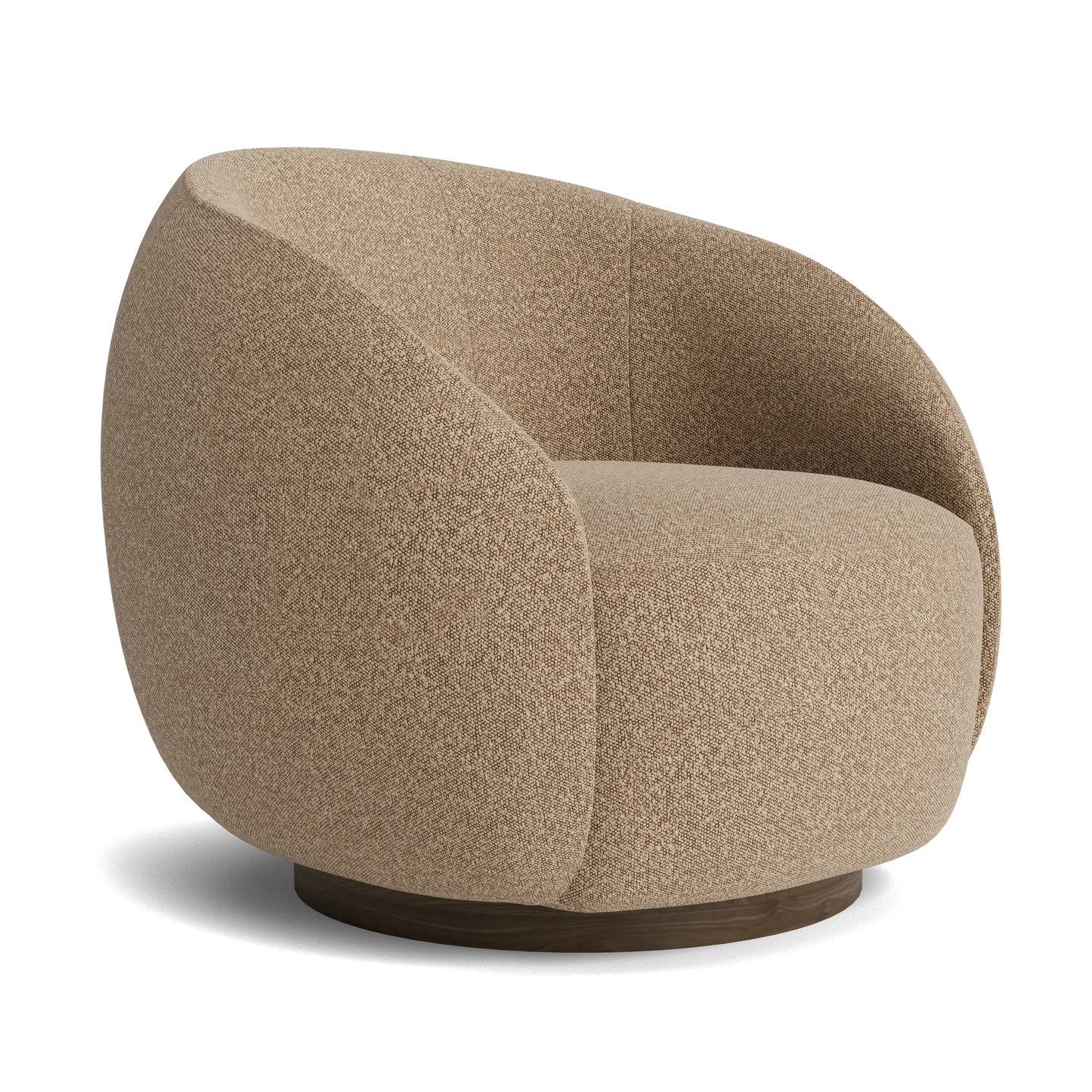 Lark Swivel Armchair - Copenhagen Espresso