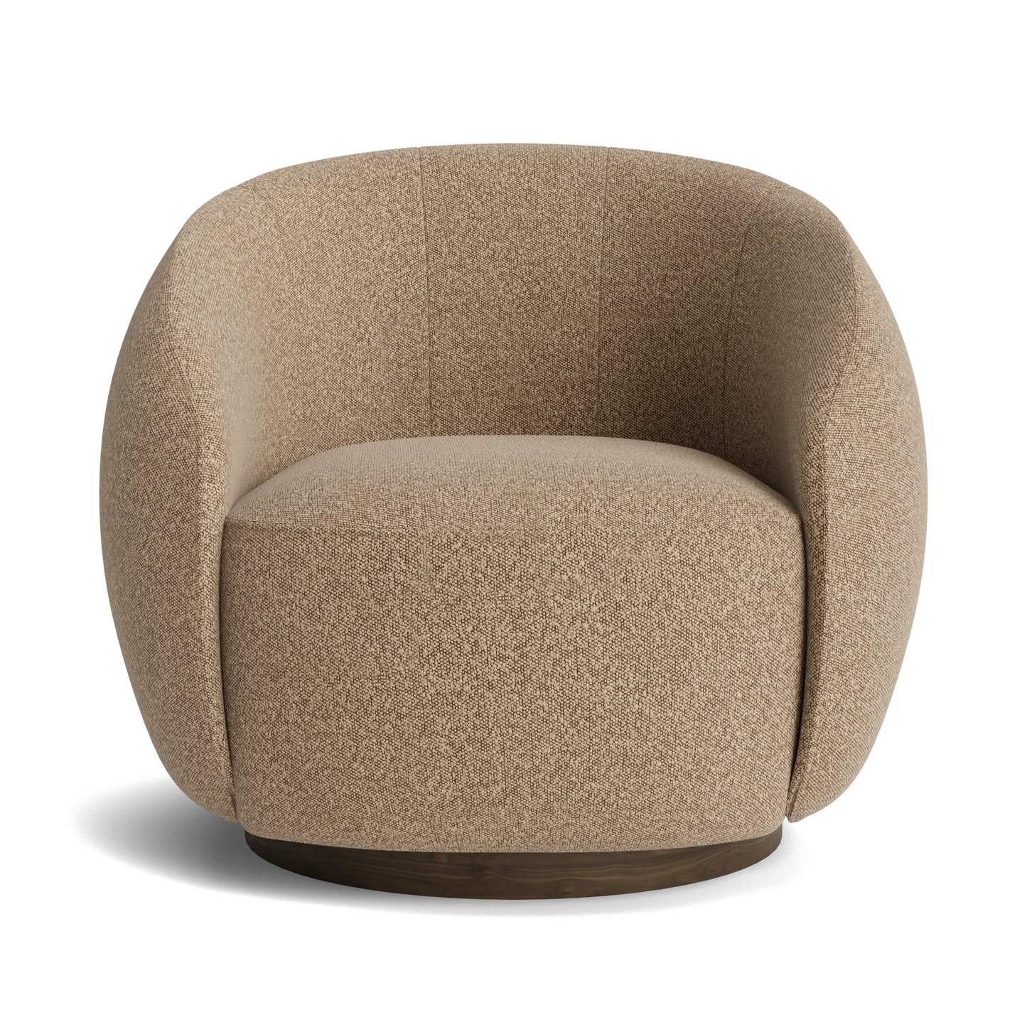 Lark Swivel Armchair - Copenhagen Espresso