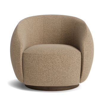 Lark Swivel Armchair - Copenhagen Espresso