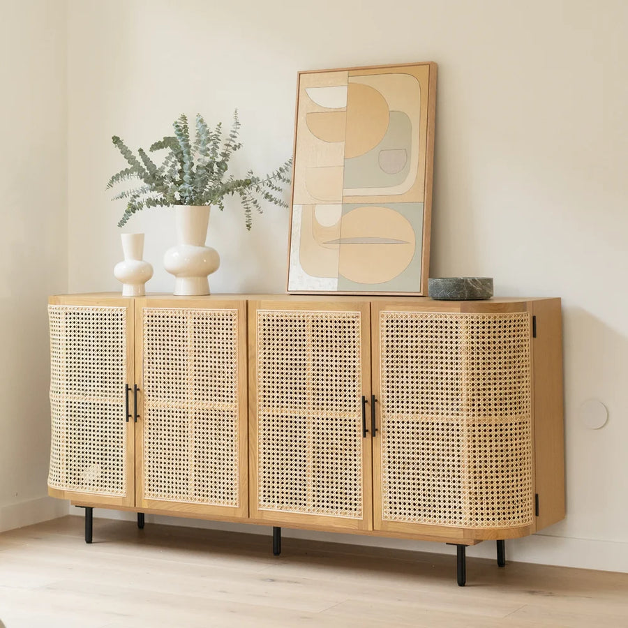 Embrace Rattan Sideboard 180 cm - Natural