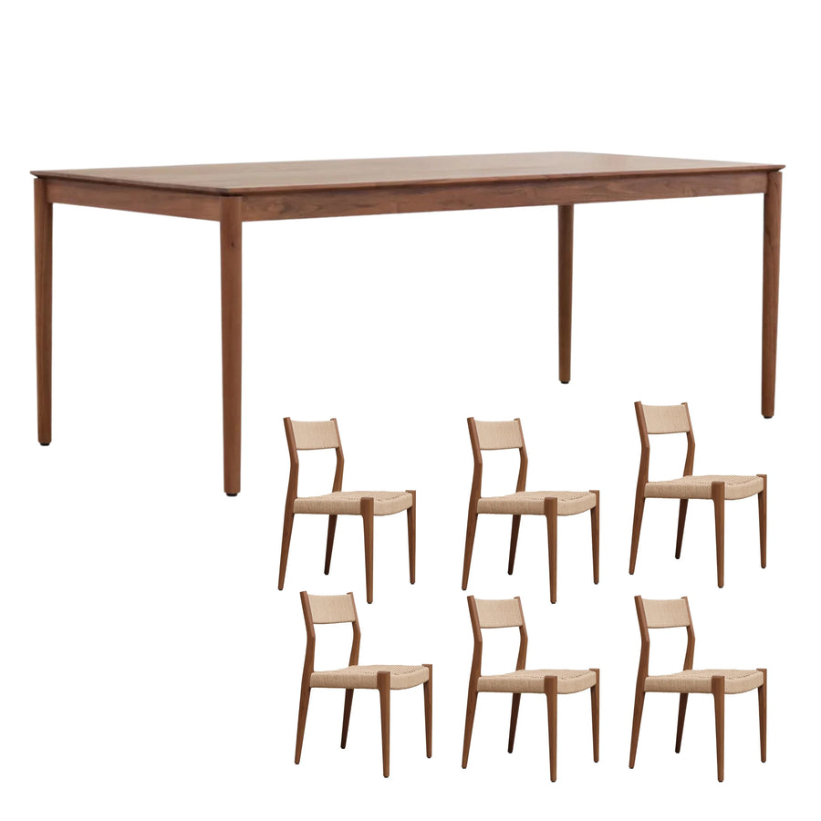 Gather Dining Package - 200cm / Teak