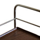 Flowing 2 Shelf Trolley - Brown/Black