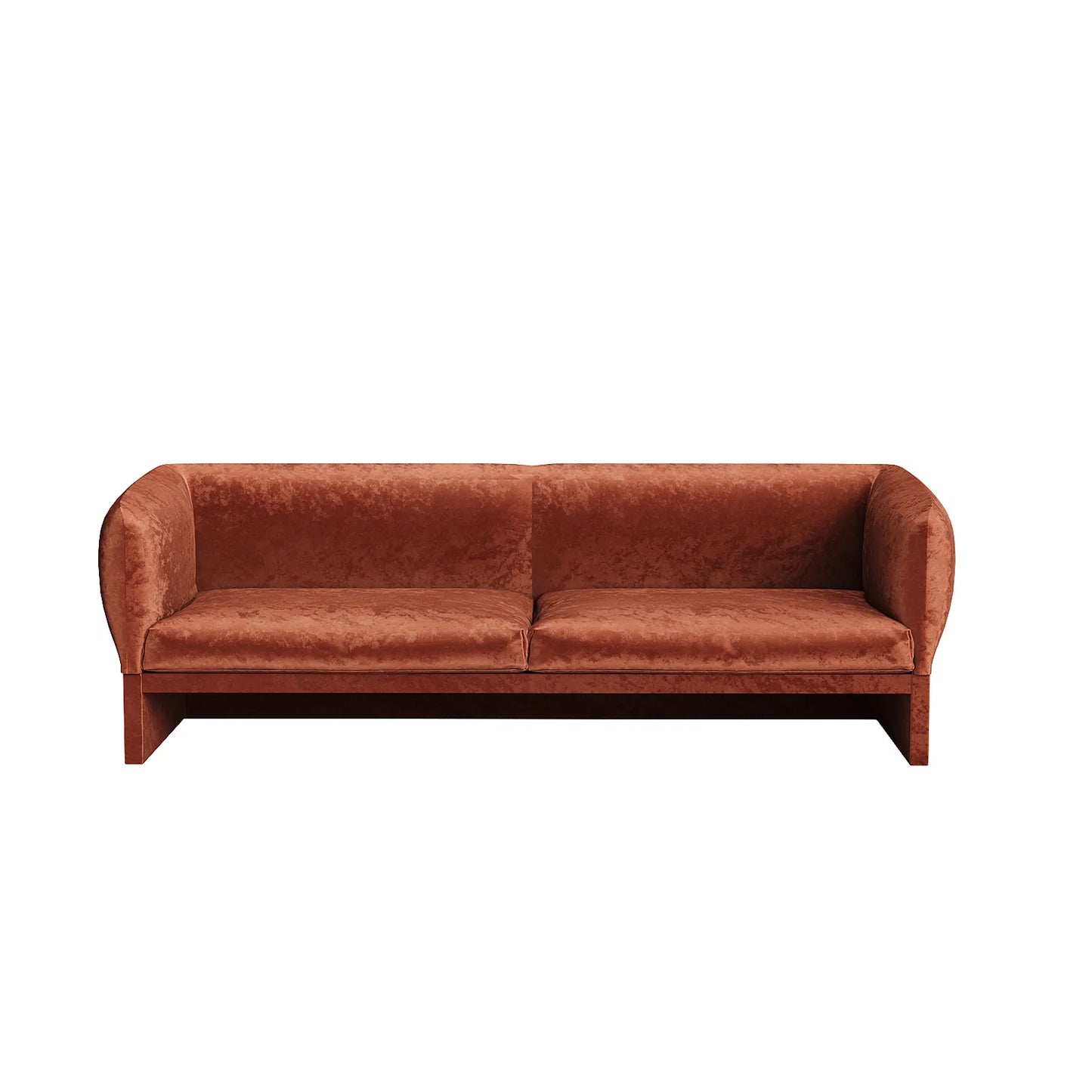 Tulip 3 Seater Sofa - Decent Cinnamon