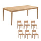 Gather Solid Wood Dining Package - 200cm