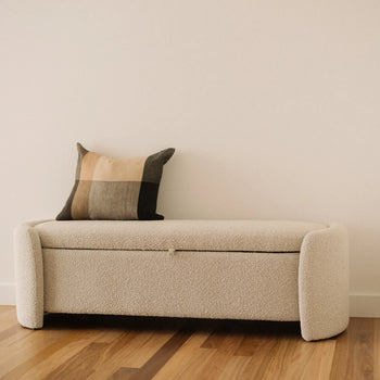 Hanson Storage Bench - Copenhagen Grey