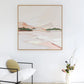 Glimmers Canvas Print 140cm x 140cm White Frame