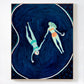 Star Swims Canvas Print 45cm x 55cm