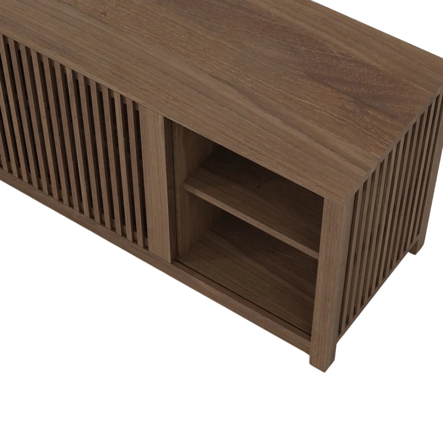 Ray Open Low Sideboard - Teak