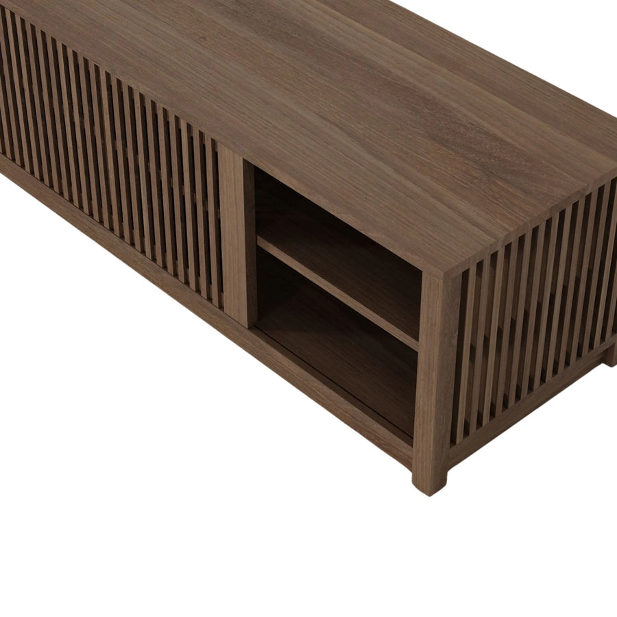 Ray Open Entertainment Unit - Teak