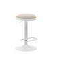 Zaib Bar Stool - Beige / White