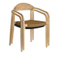 Nina Outdoor Dining Chair - Timber/Beige Rope