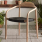 Nina Outdoor Dining Chair - Timber/Dark Grey Rope