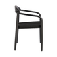 Nina Outdoor Dining Chair - Black/Black Rope