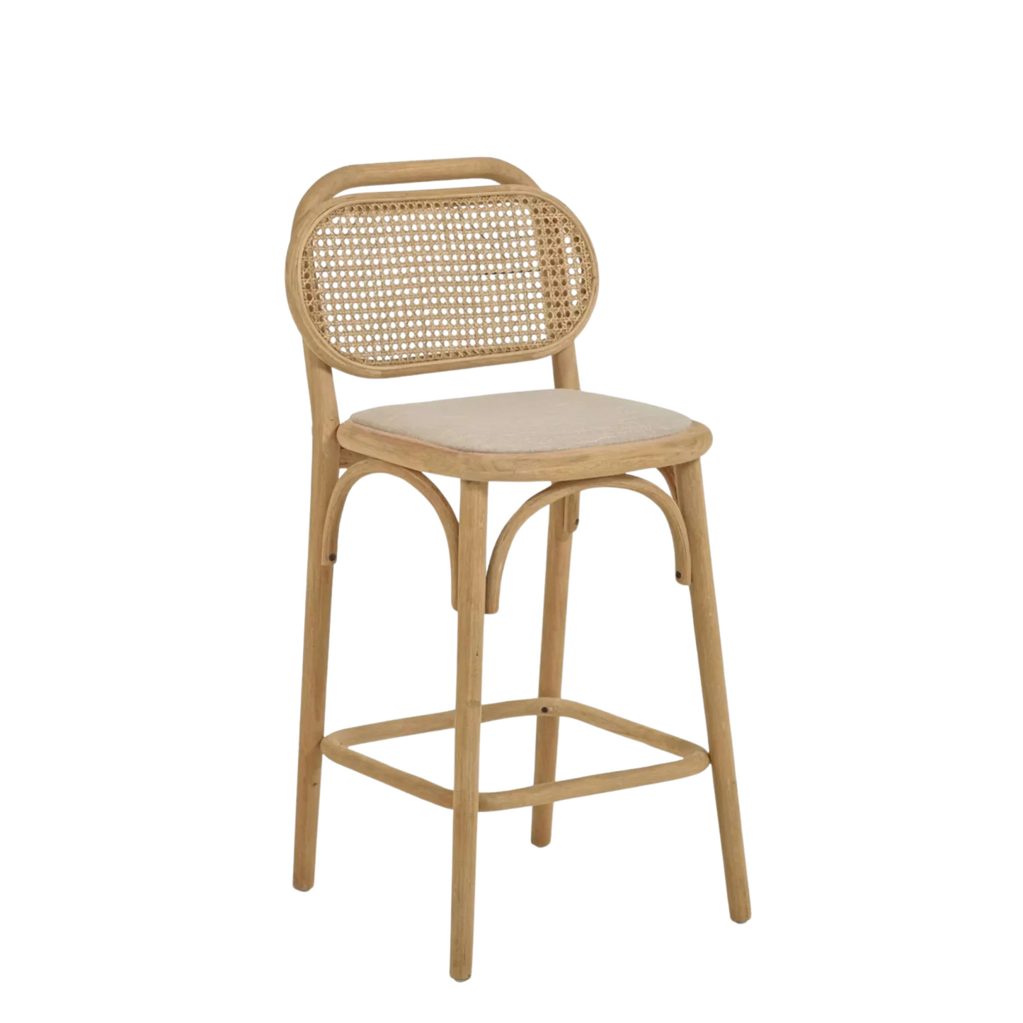 Doriane Bar Stool - Oak