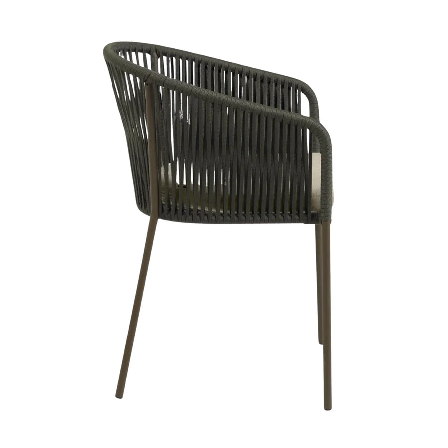 Yanet Outdoor Dining Chair - Green