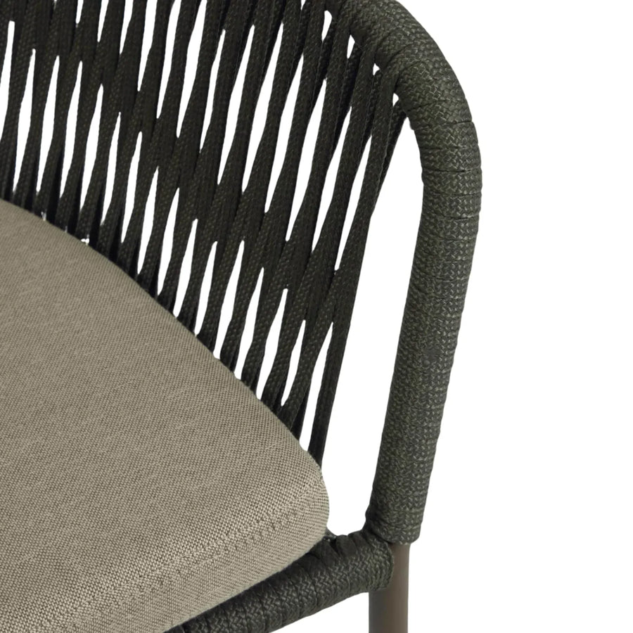 Yanet Outdoor Dining Chair - Green