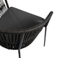 Yanet Outdoor Dining Chair - Dark Grey