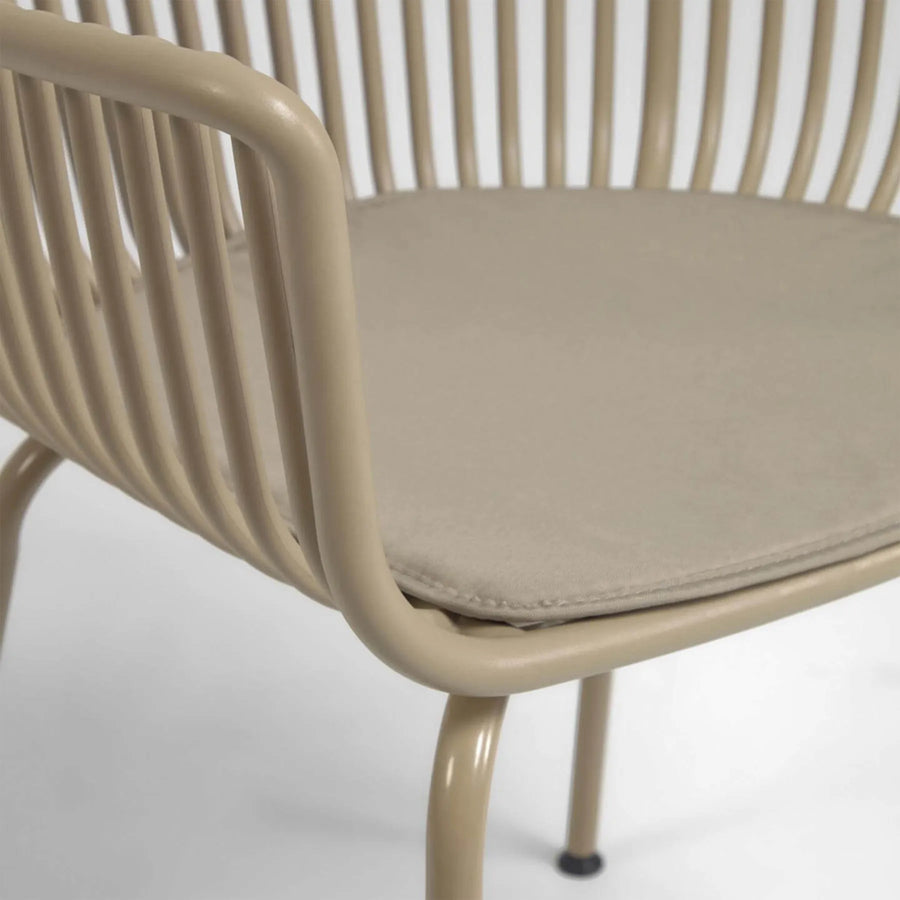 Surpika Outdoor Dining Chair - Beige