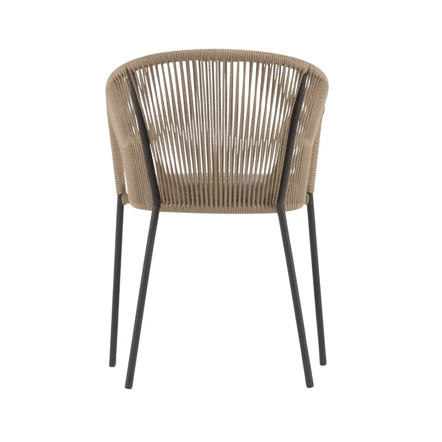 Yanet Outdoor Dining Chair - Grey