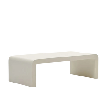 Aiguablava Outdoor Coffee Table - White