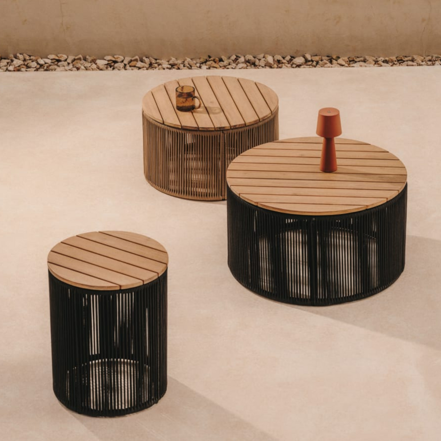 Dandara Outdoor Side Table - Black