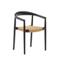 Ydalia Dining Chair - Black / Natural