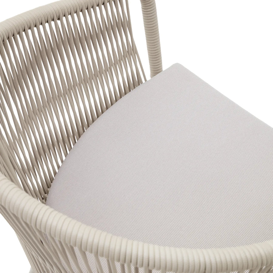 Yanet Outdoor Dining Chair - Ecru