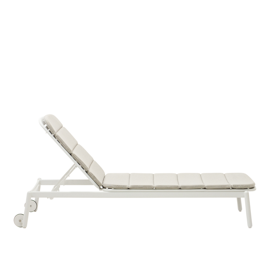 Marcona Sun Lounger - White