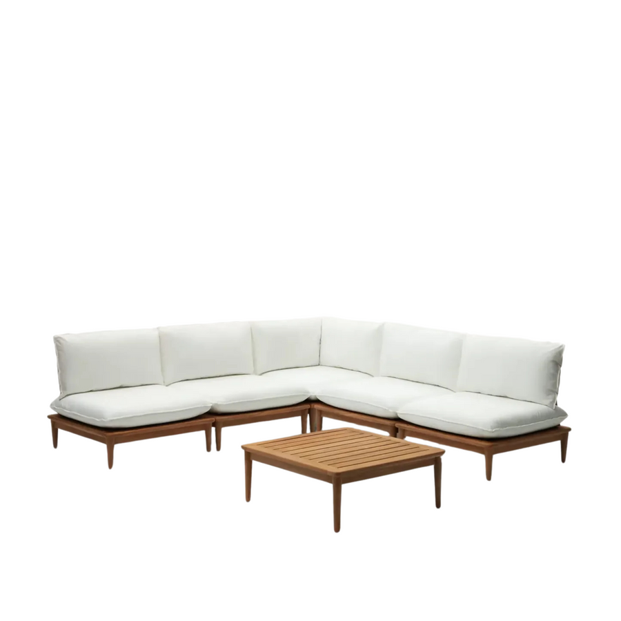 Portitxol Outdoor Set - Large Corner Sofa & Coffee Table