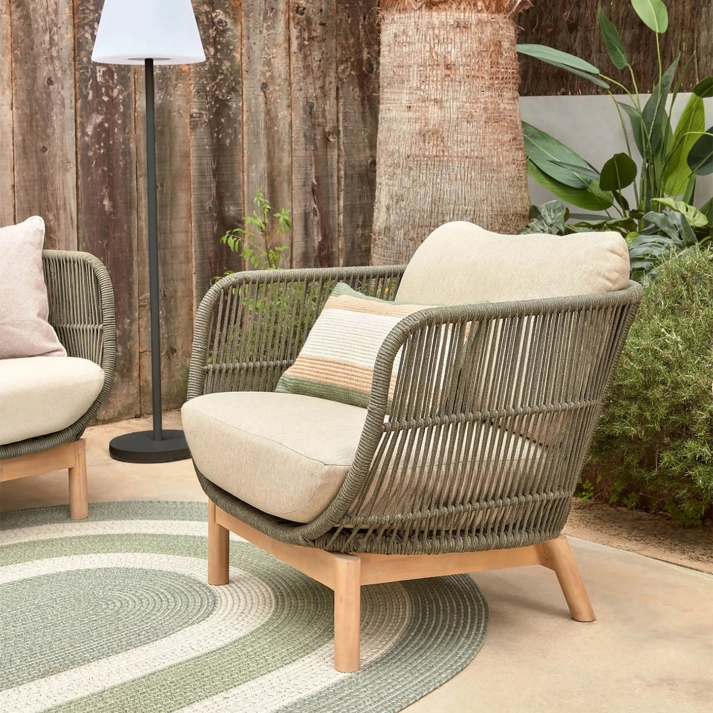 Catalina Outdoor Armchair - Green