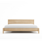 Solid King Bed - Oak