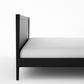 Vintage King Bed - Satin Black