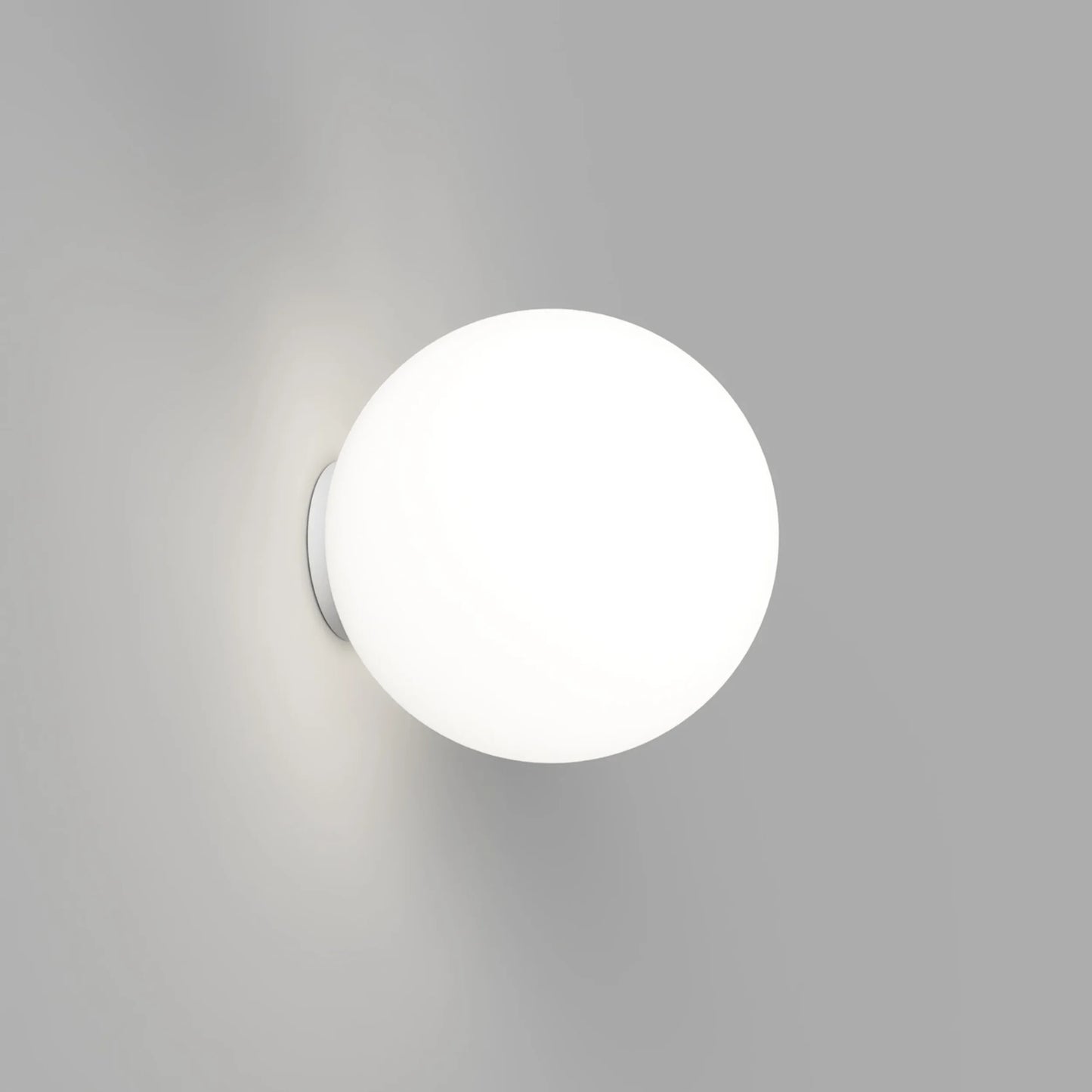 Orb Mirror Wall Light Medium - Chrome