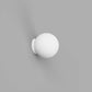 Orb Mirror Wall Light Small - White